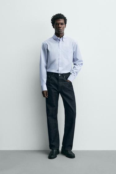 ÁO SƠ MI VẢI DỆT KẺ SỌC - Stripes từ Zara