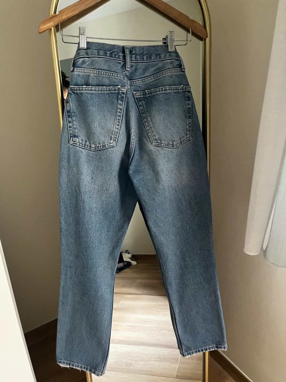 ZW STRAIGHT-LEG MID-RISE CROPPED JEANS - Image 3