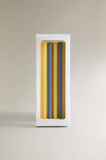 PACK OF STRIPED BOROSILICATE STRAWS (PACK OF 4) - striped by Zara - Image 5