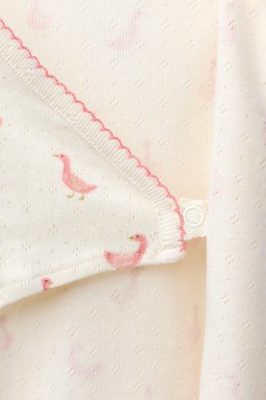OCAS WRAP BODYSUIT - Light ecru by Zara - Image 3