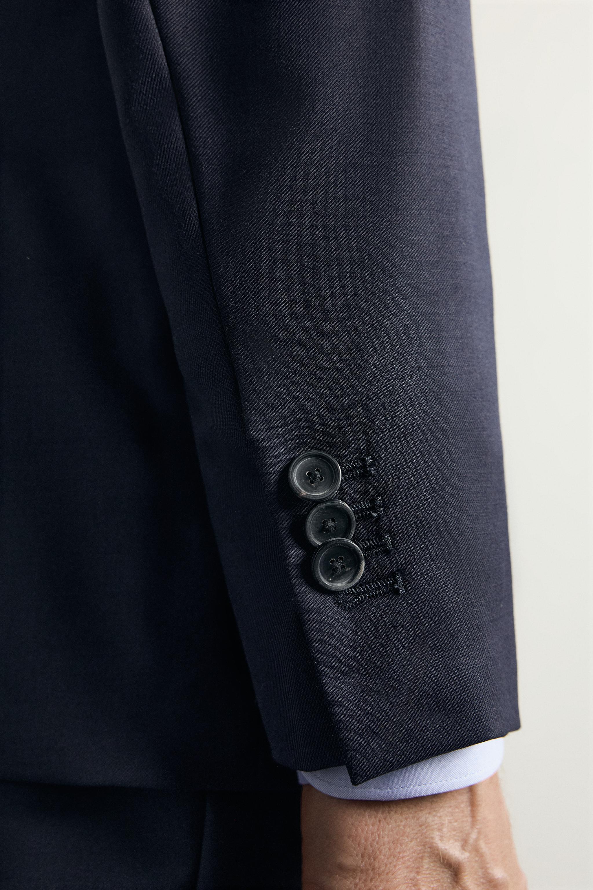 Zara %100 YÜN TAKIM BLAZER görsel 6