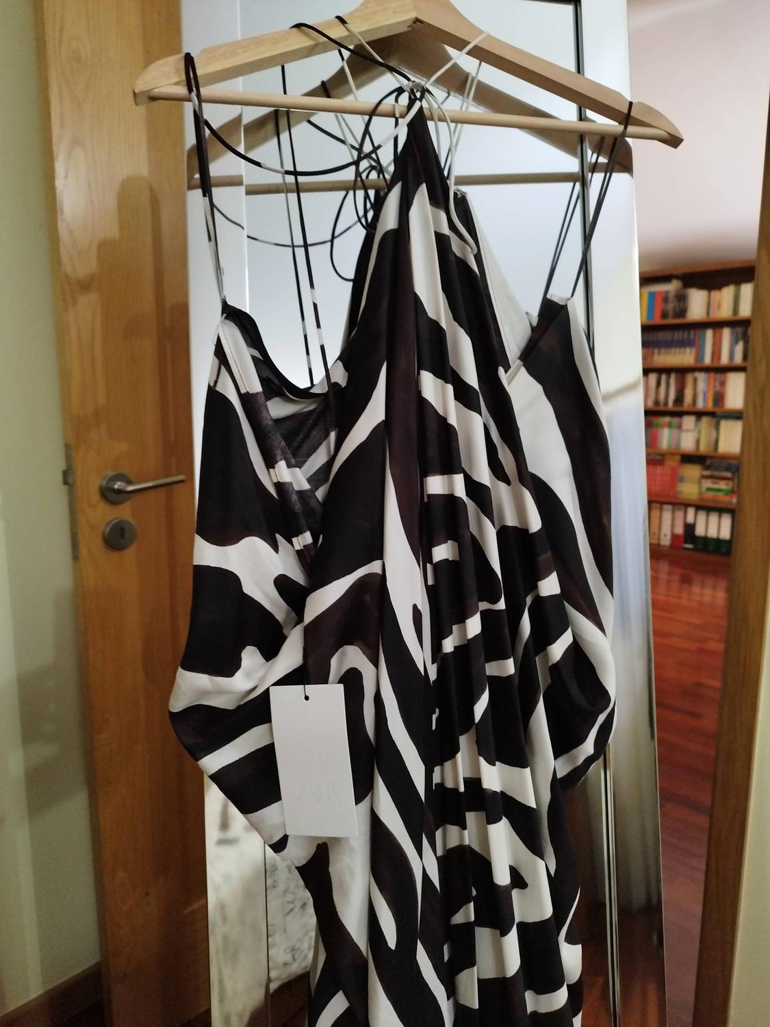 ZW COLLECTION ANIMAL PRINT HALTER DRESS - Image 4