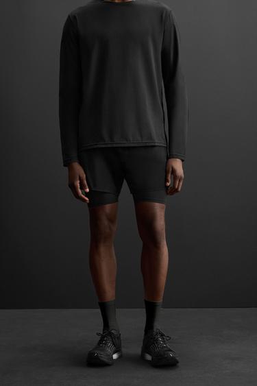 BASIC TRAINING SHORTS - Black by Zara