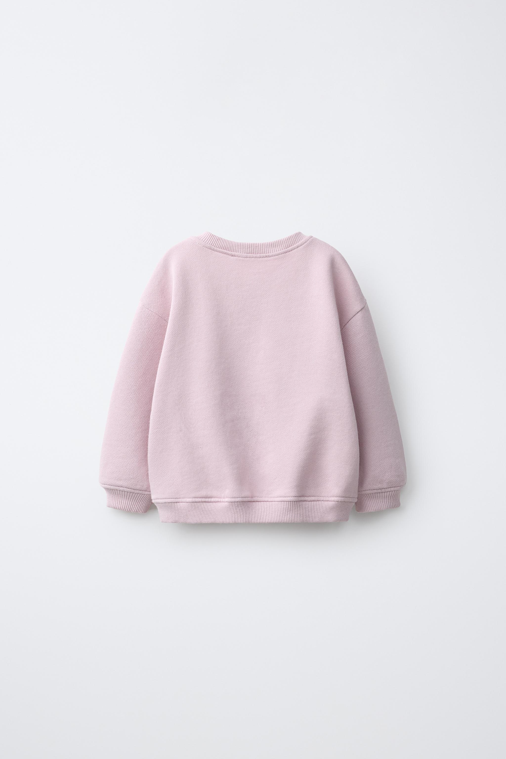 Детские худи Zara HENLEY NECK SWEATSHIRT — фото 3