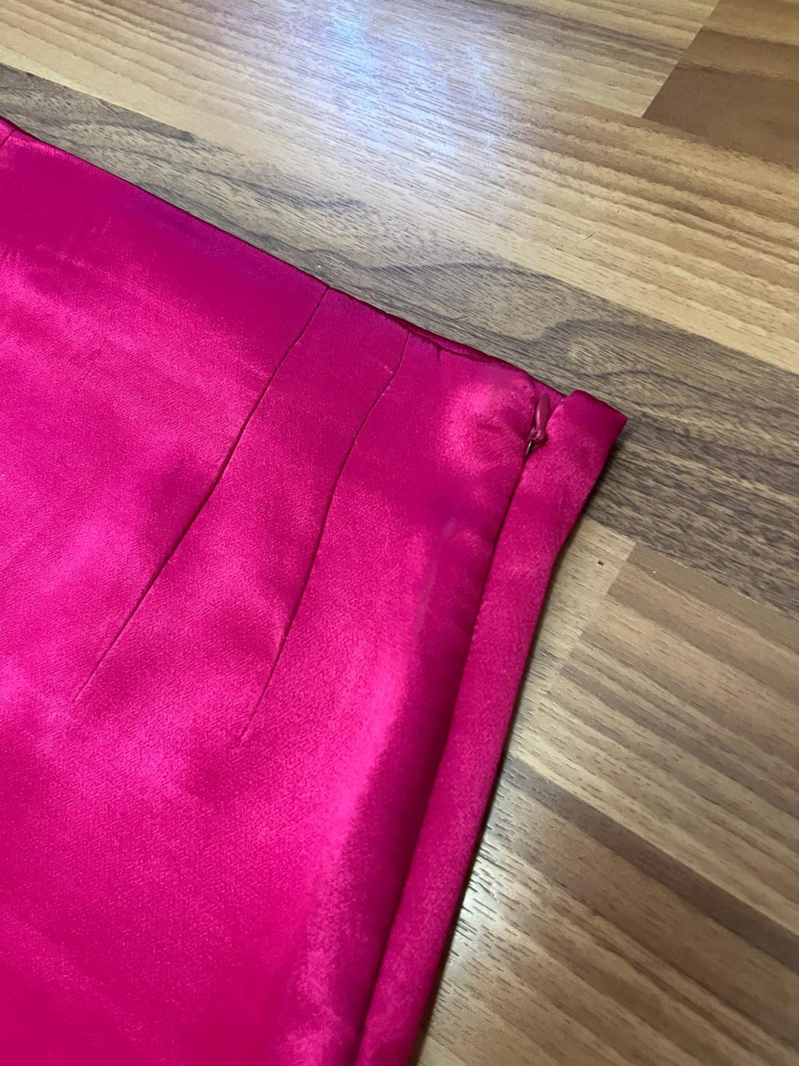 SATIN-FINISH MINI SKIRT - Image 3