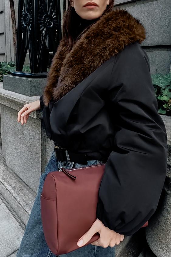 LARGE COMBINED TOILETRY BAG - Burgundy Red by Zara - Image 0