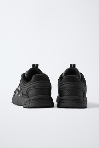 MONOCHROME SNEAKERS - Black by Zara - Image 3