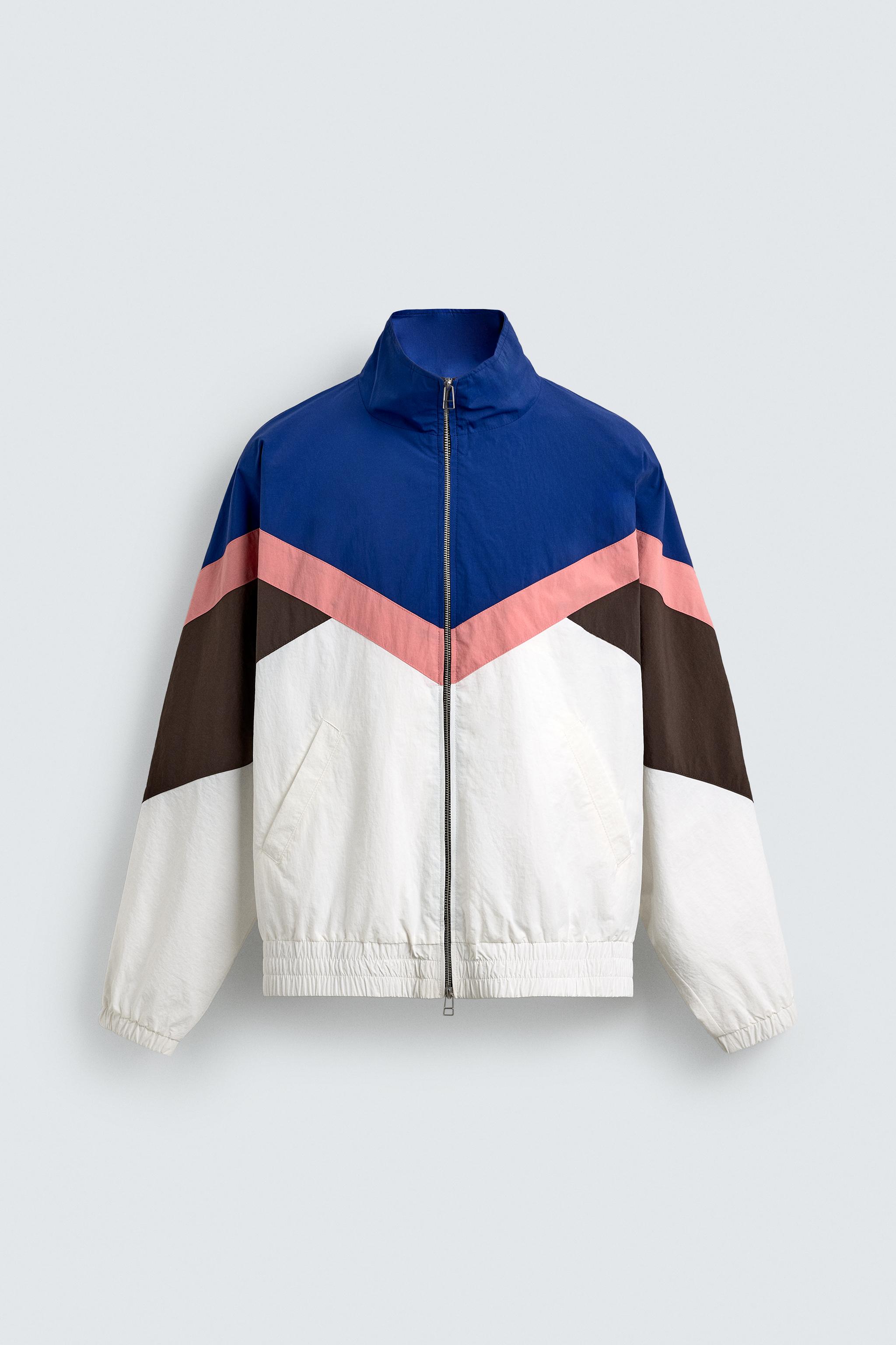カラーブロック テクニカルジャケット - マルチカラ― | ZARA Japan / 日本