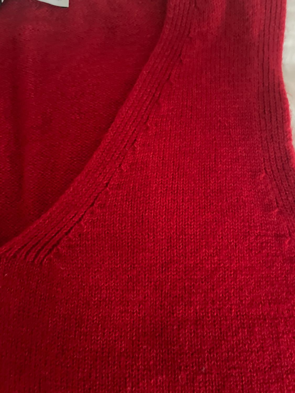 CROPPED KNIT VEST - Image 2