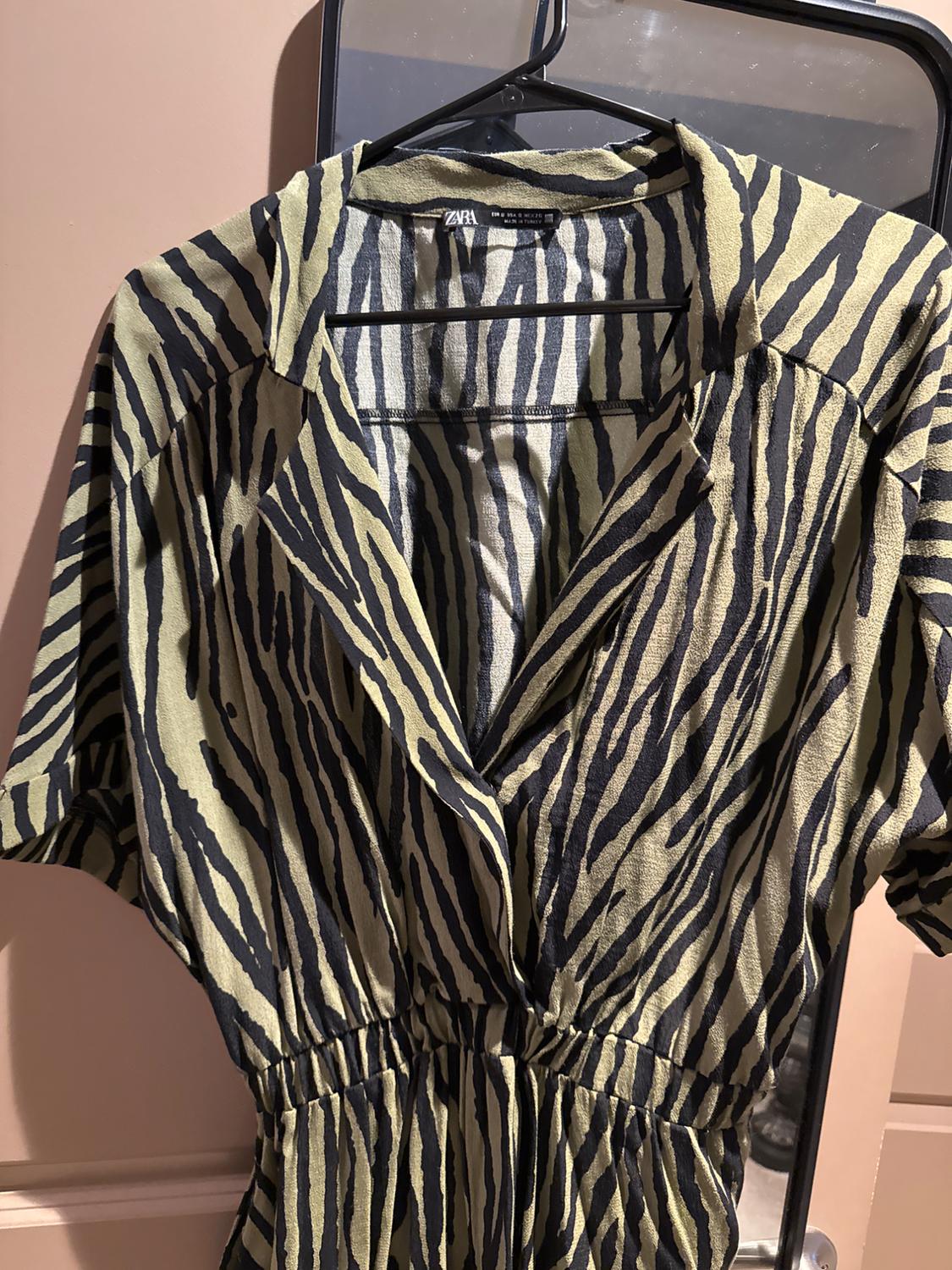 PLAID SHIRT WITH JEWEL BUTTON - Image 3