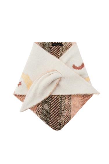 BANDANA PUNTO ESTAMPADA - Crudo de Zara