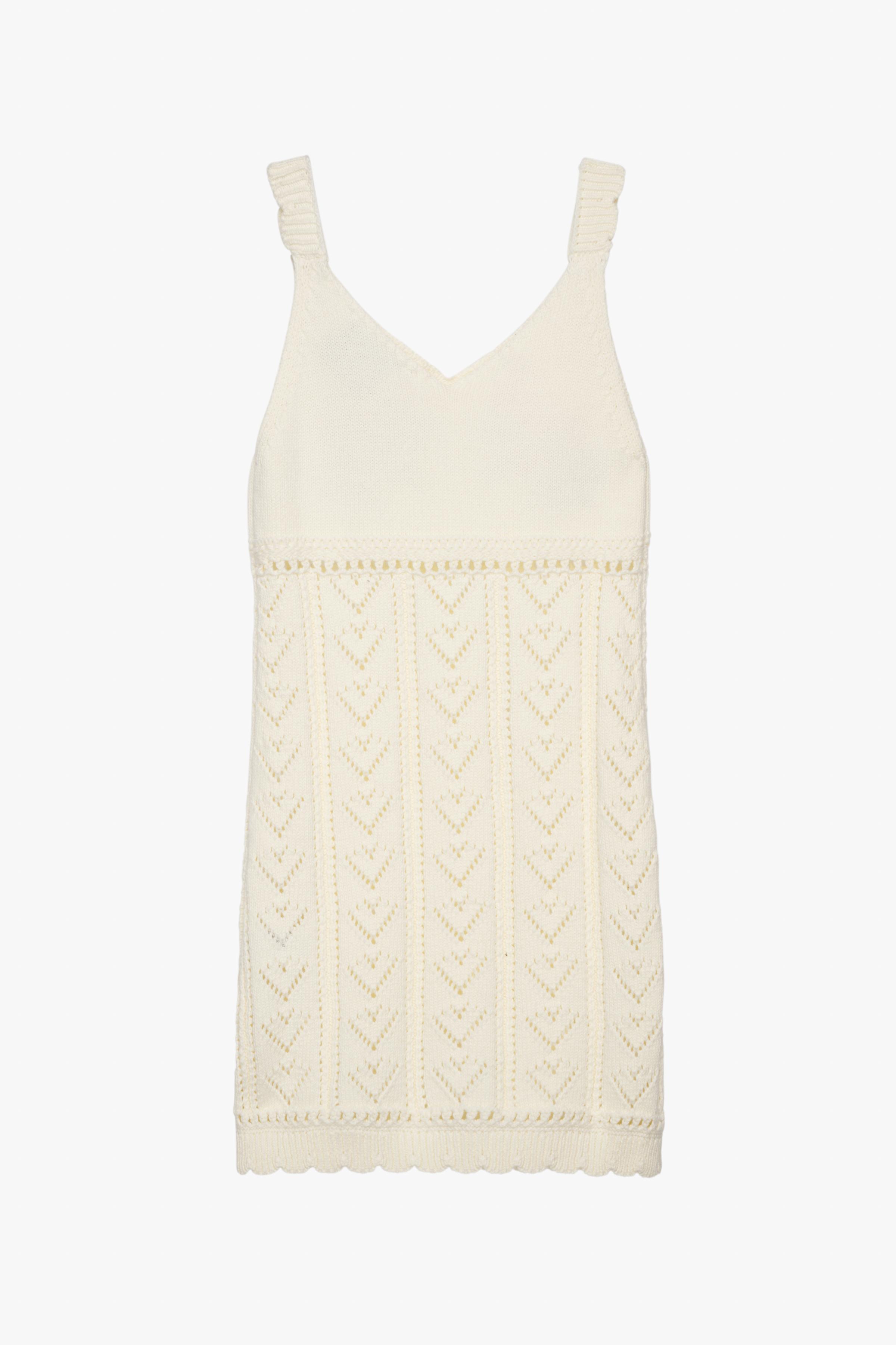 KNIT DRESS WITH FLORAL EMBROIDERY - LIMITED EDITION 