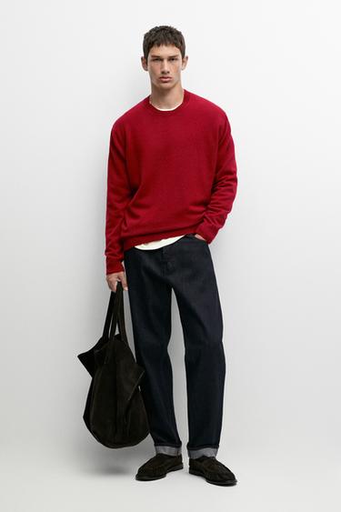 Zara Wool blend round neck knit sweater - 997 - Image 0