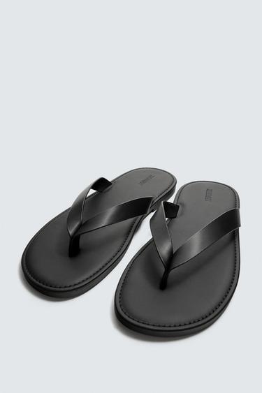 STRAPPY SANDALS - Black by Zara - Image 4