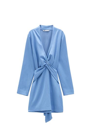 MINI DRESS WITH KNOT