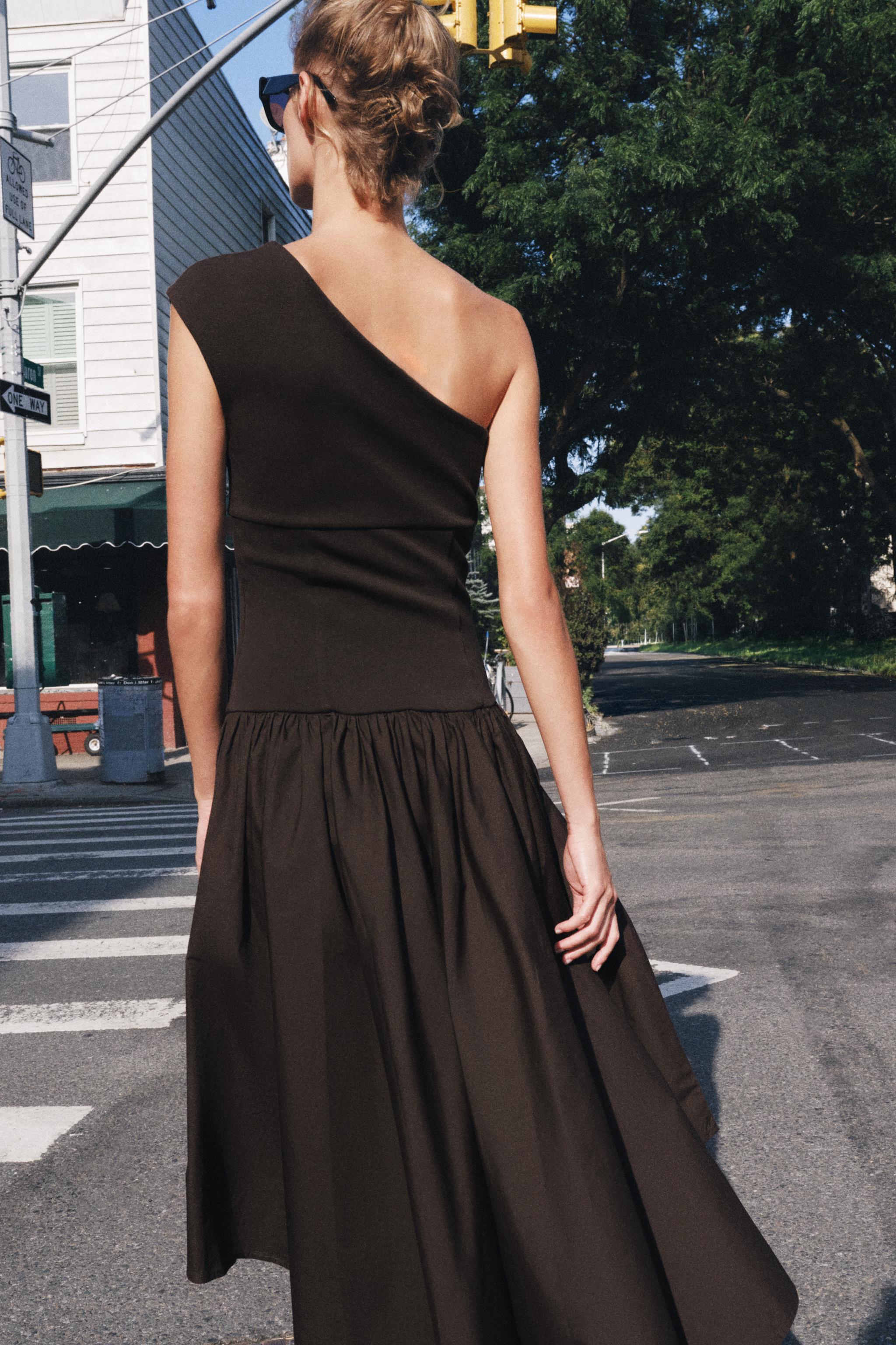 ASYMMETRIC COMBINED DRESS