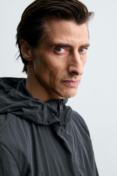 LIGHTWEIGHT WATER-REPELLENT TECHNICAL JACKET - Dark navy by Zara - Image 5