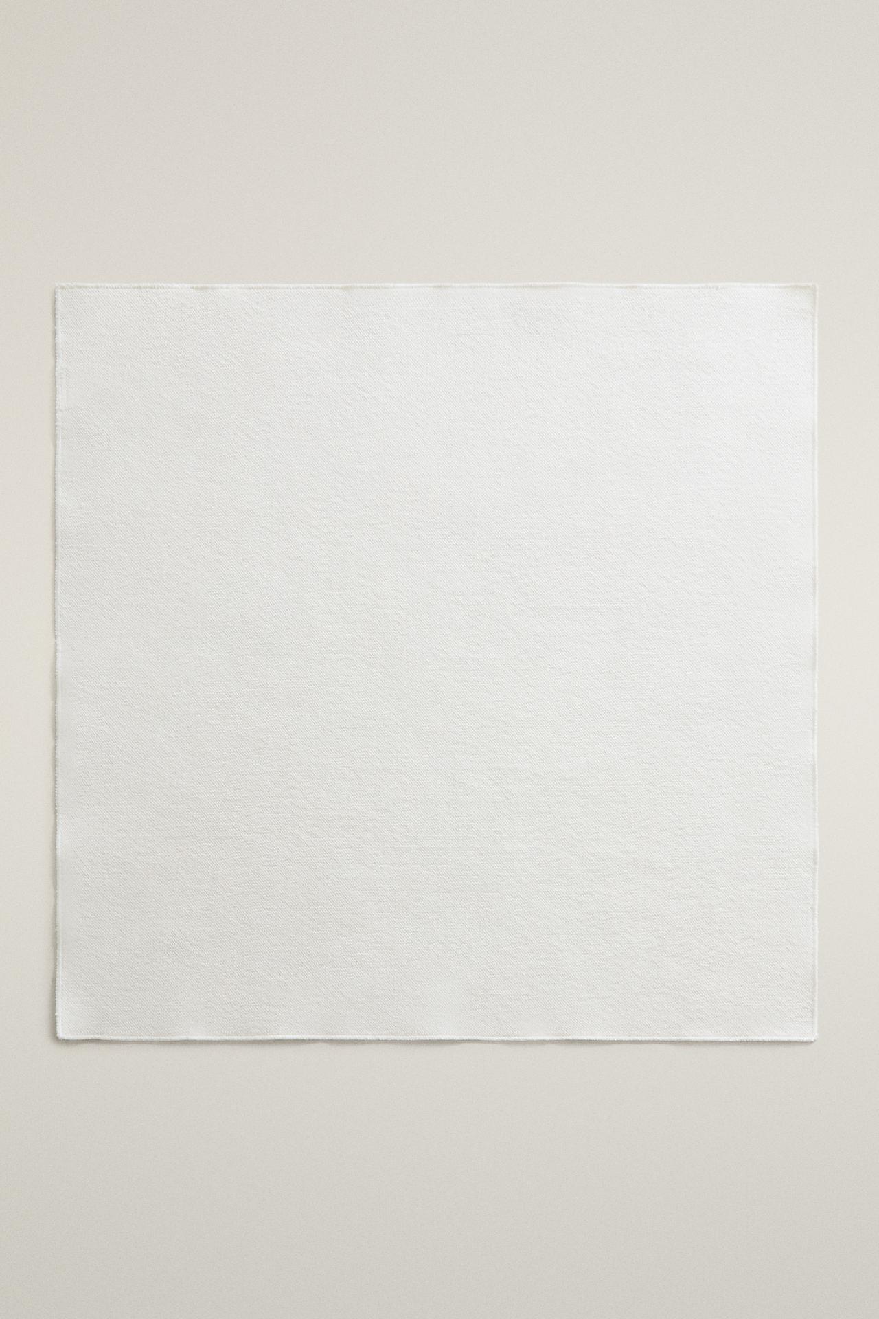 COARSE COTTON NAPKINS (PACK OF 2) — White