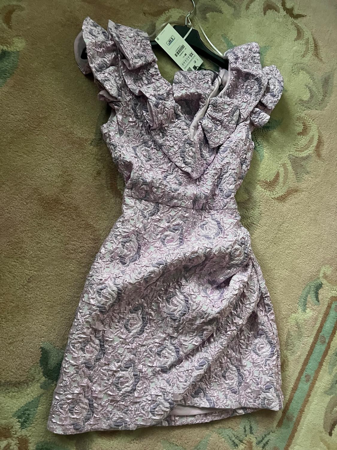 LIMITED EDITION RUFFLED MINI DRESS - Image 2