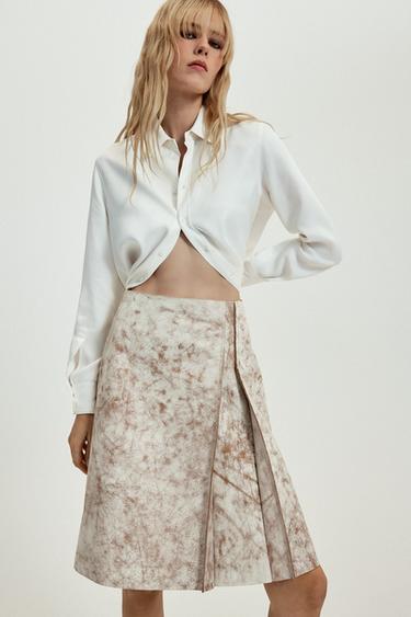 SAIA DE COURO ZW COLLECTION LIMITED EDITION - Cru da Zara