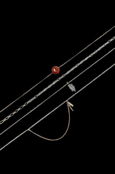 COLLARES COMBINADOS PACK 4 - Oro / Plata de Zara