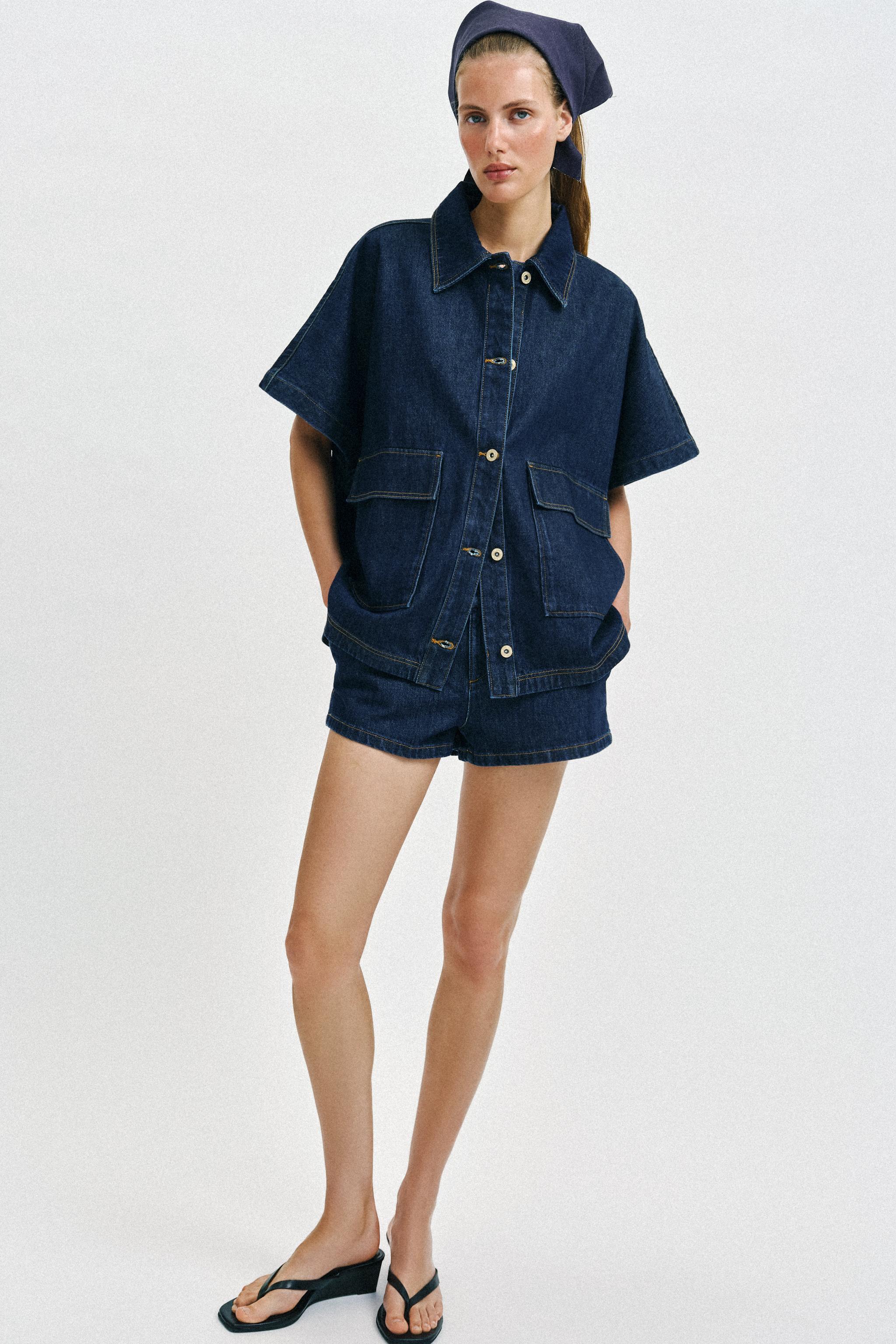 Z1975 OVERSIZED DENIM OVERSHIRT