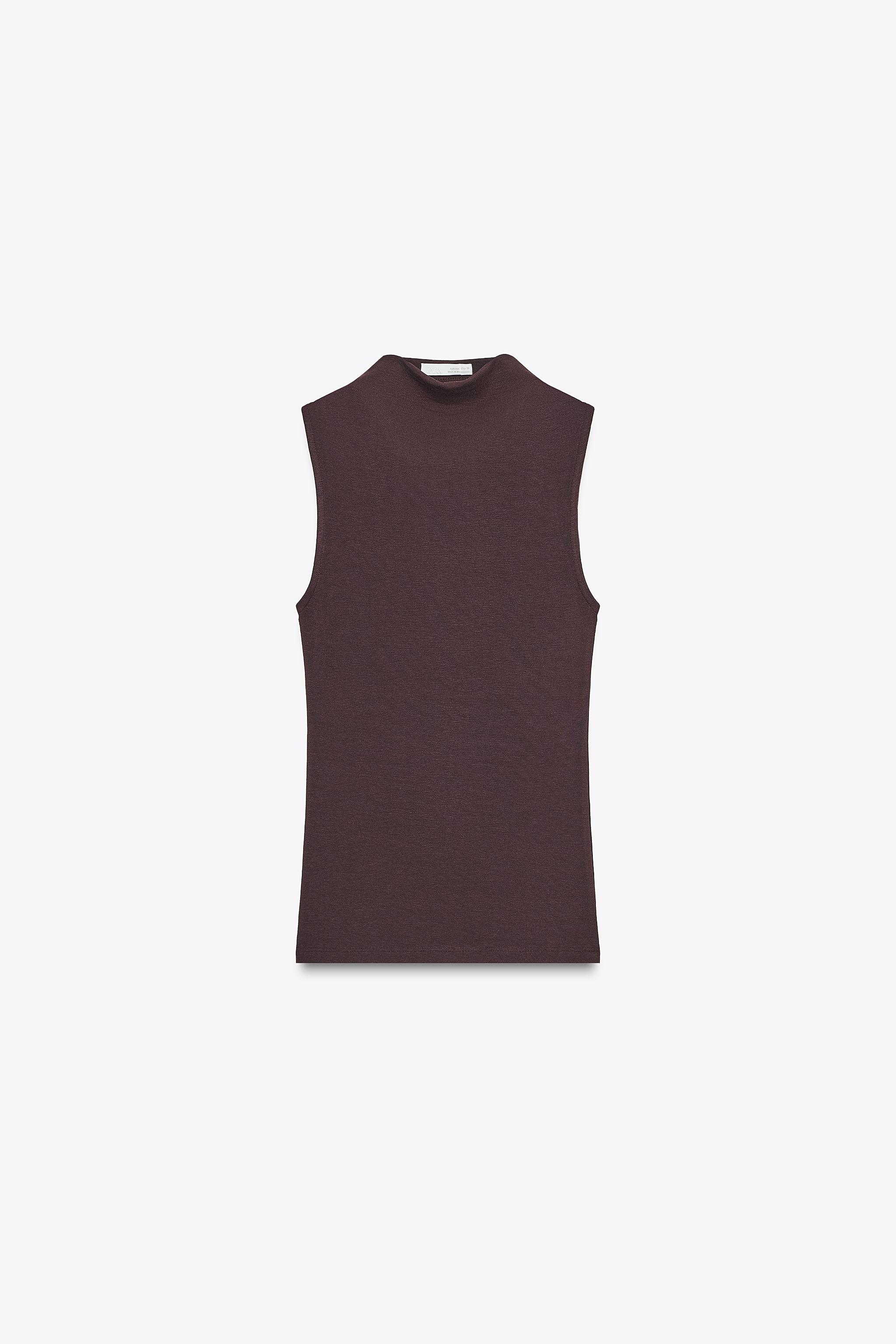 zara camisetas tirantes mujer