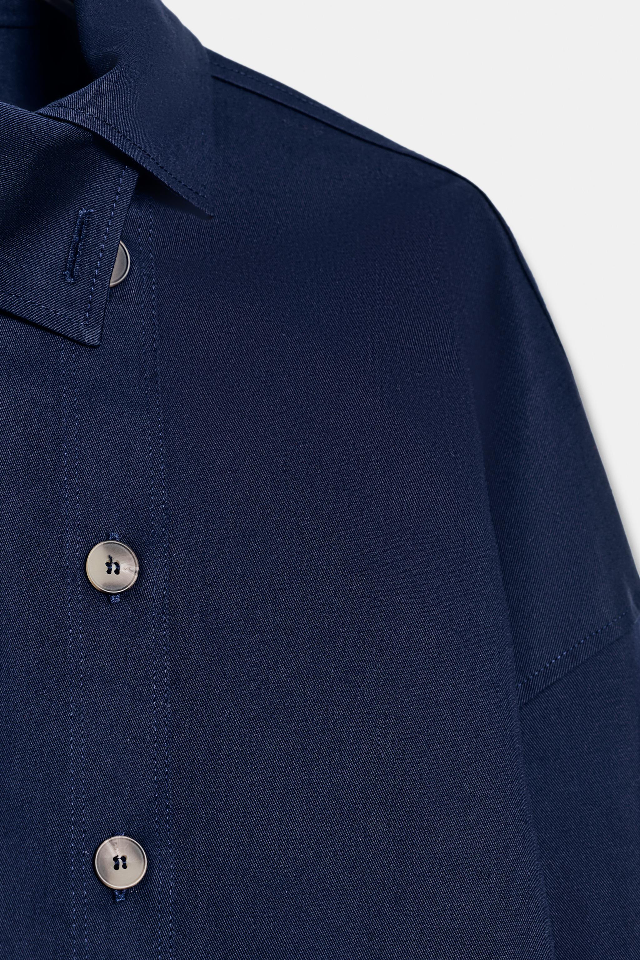 HIGH COLLAR SHIRT