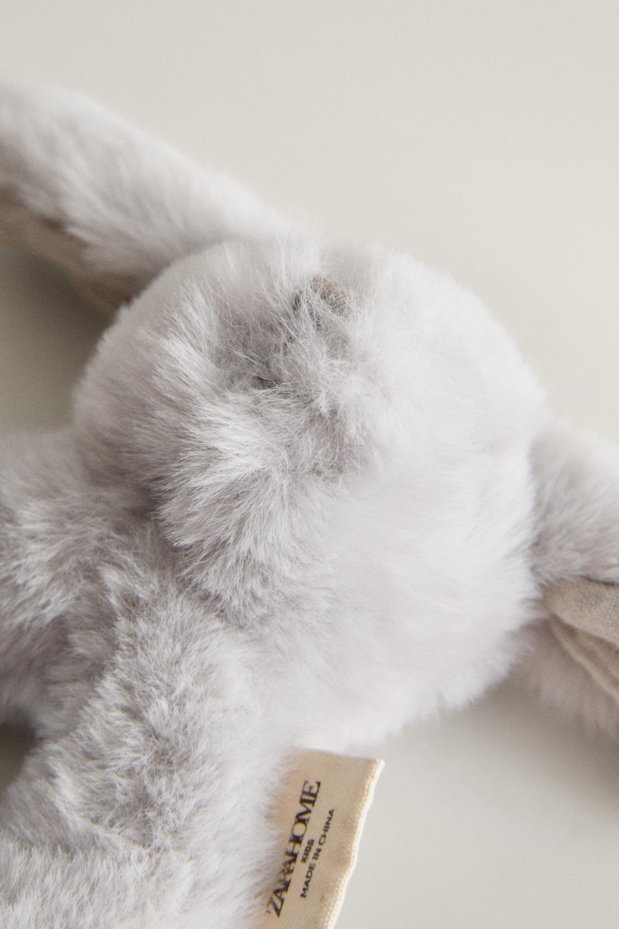 RABBIT BABY RATTLE PLUSH TOY