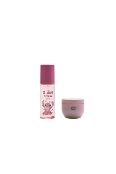 STITCH ANGEL © DISNEY BODY MIST & BODY LOTION  (100 ML + 150 ML) (3.4 FL. OZ. + 5.07. OZ.) - TINTED LEATHER de Zara