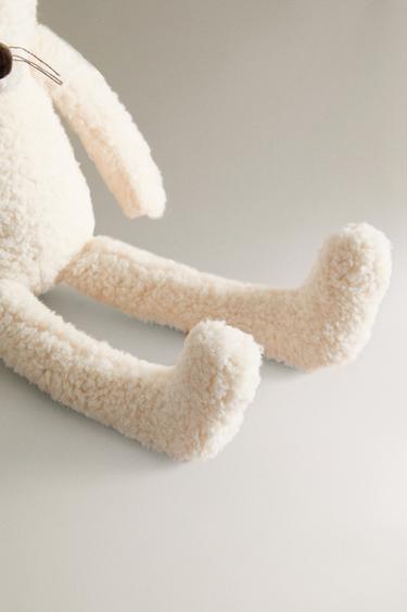 CHILDREN'S MUSICAL MOUSE SOFT TOY - Ecru by Zara - Image 2