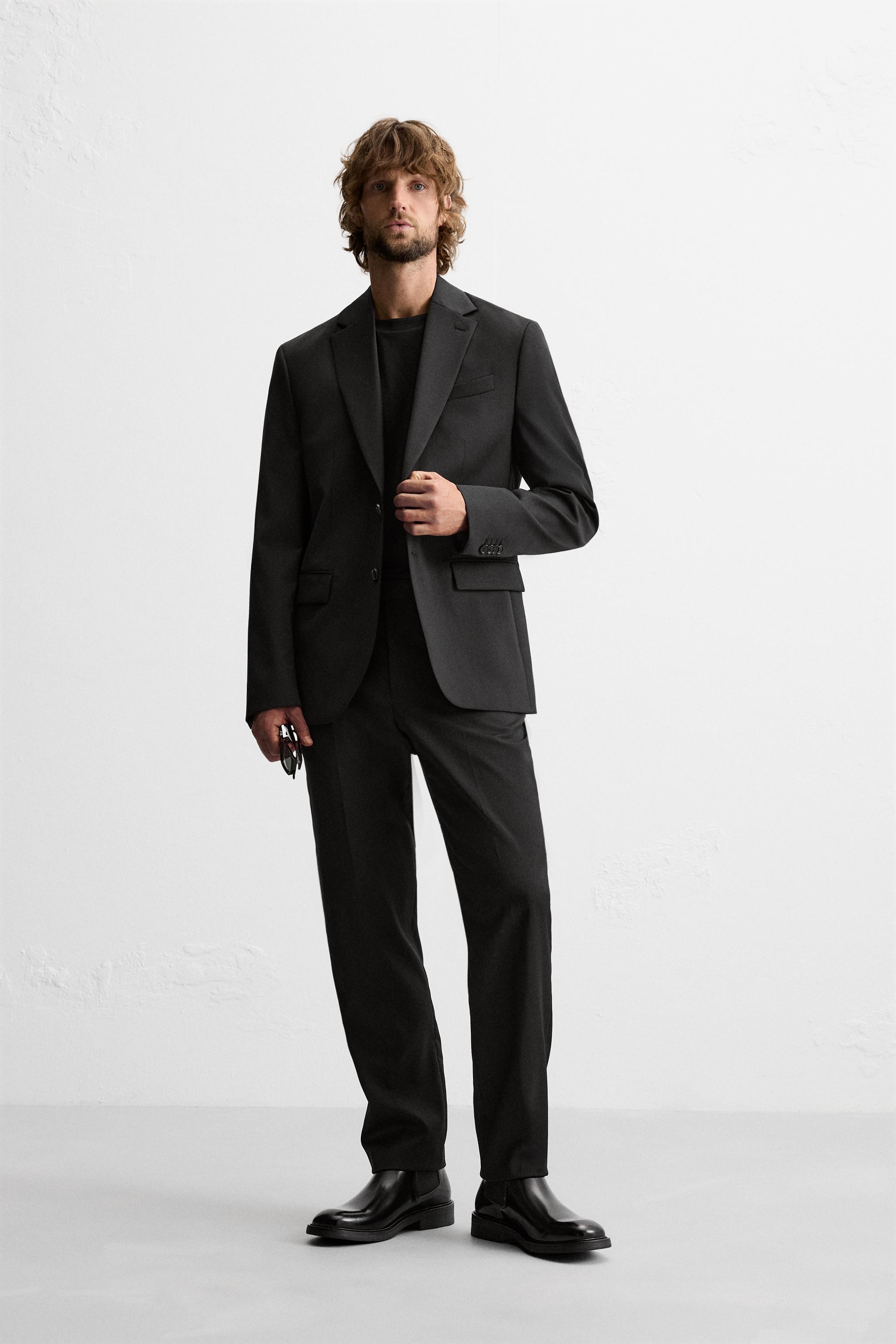 Blazers noirs pour homme Nouvelle Collection en ligne ZARA France