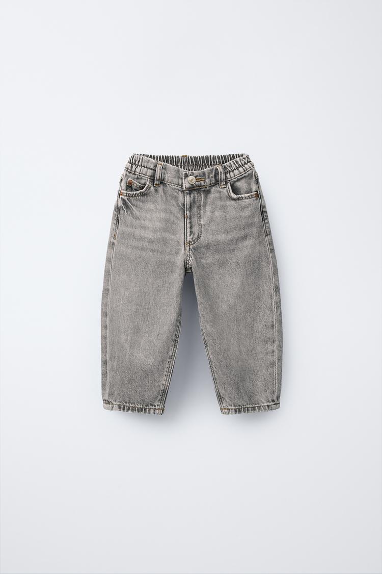 BAGGY JEANS - Gray | ZARA United States
