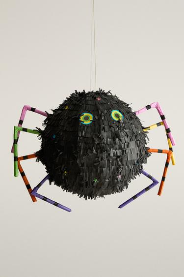 KIDS' HALLOWEEN SPIDER PINE CONE — Multicoloured 1