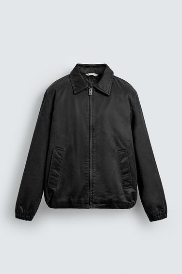 VESTE FINITION CIRÉE - Gris foncé de Zara - Image 6