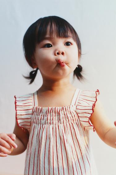 APDRUKĀTS SVĪTRAINS BODIJS - Balts / Sarkans no Zara