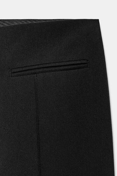 PANTALON CAPRI ZW COLLECTION - Noir de Zara - Image 7