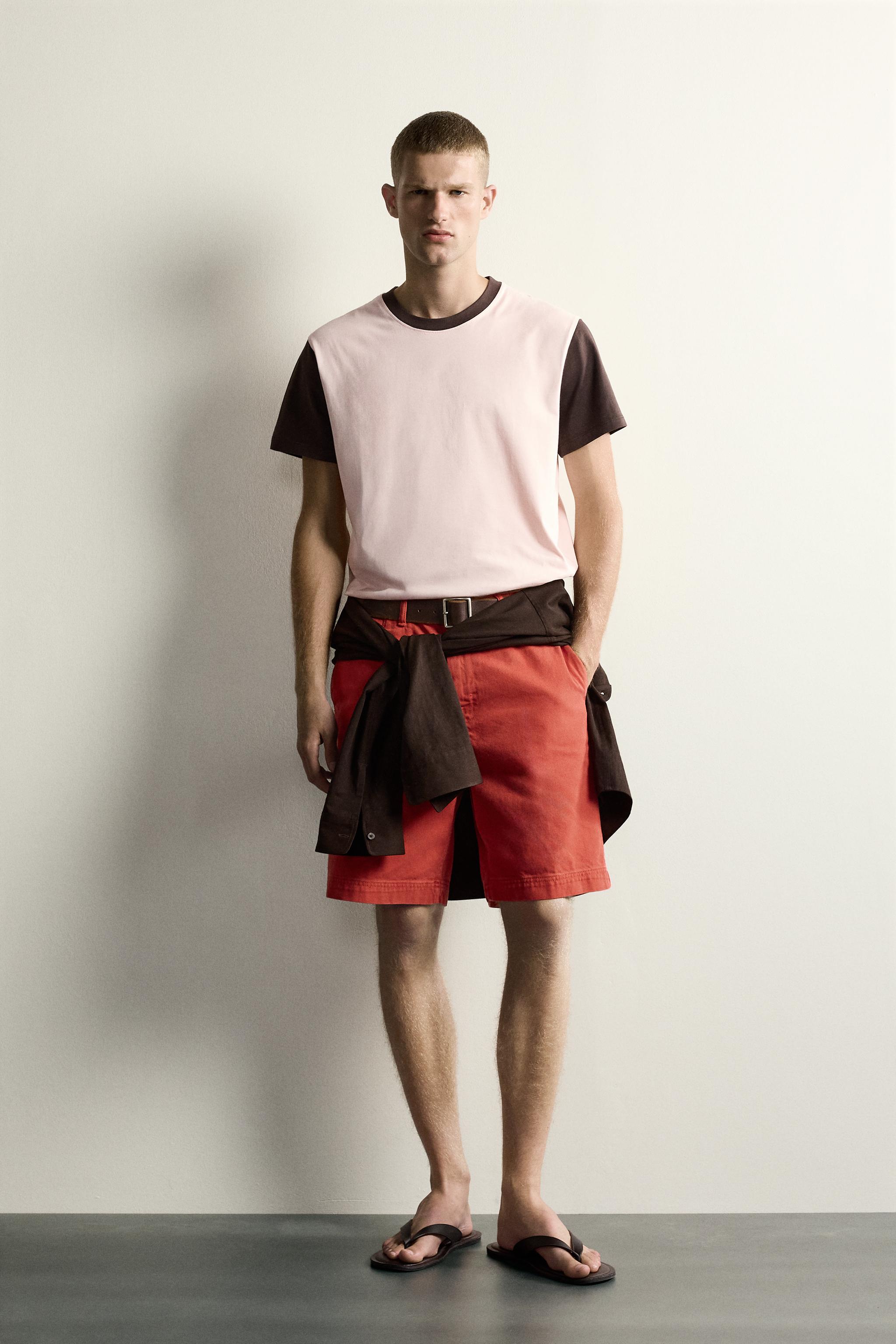 T-SHIRT REGULAR FIT COLOR BLOCK