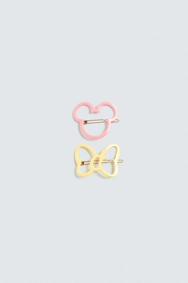 Zara HARRY LAMBERT FOR ZARA X DISNEY 撞色 2 入扣環組 - 淡粉紅色
