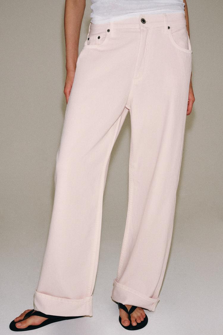 Jeans baggy de tiro medio ZW COLLECTION 2