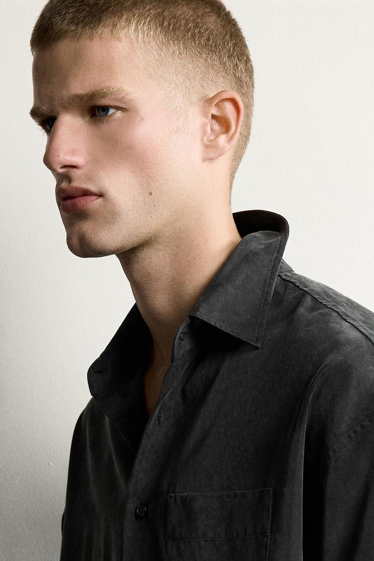 RELAXED FIT FLUID SHIRT