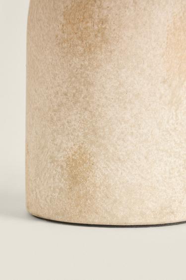 CERAMIC MINI TABLE LAMP - Ecru by Zara - Image 3