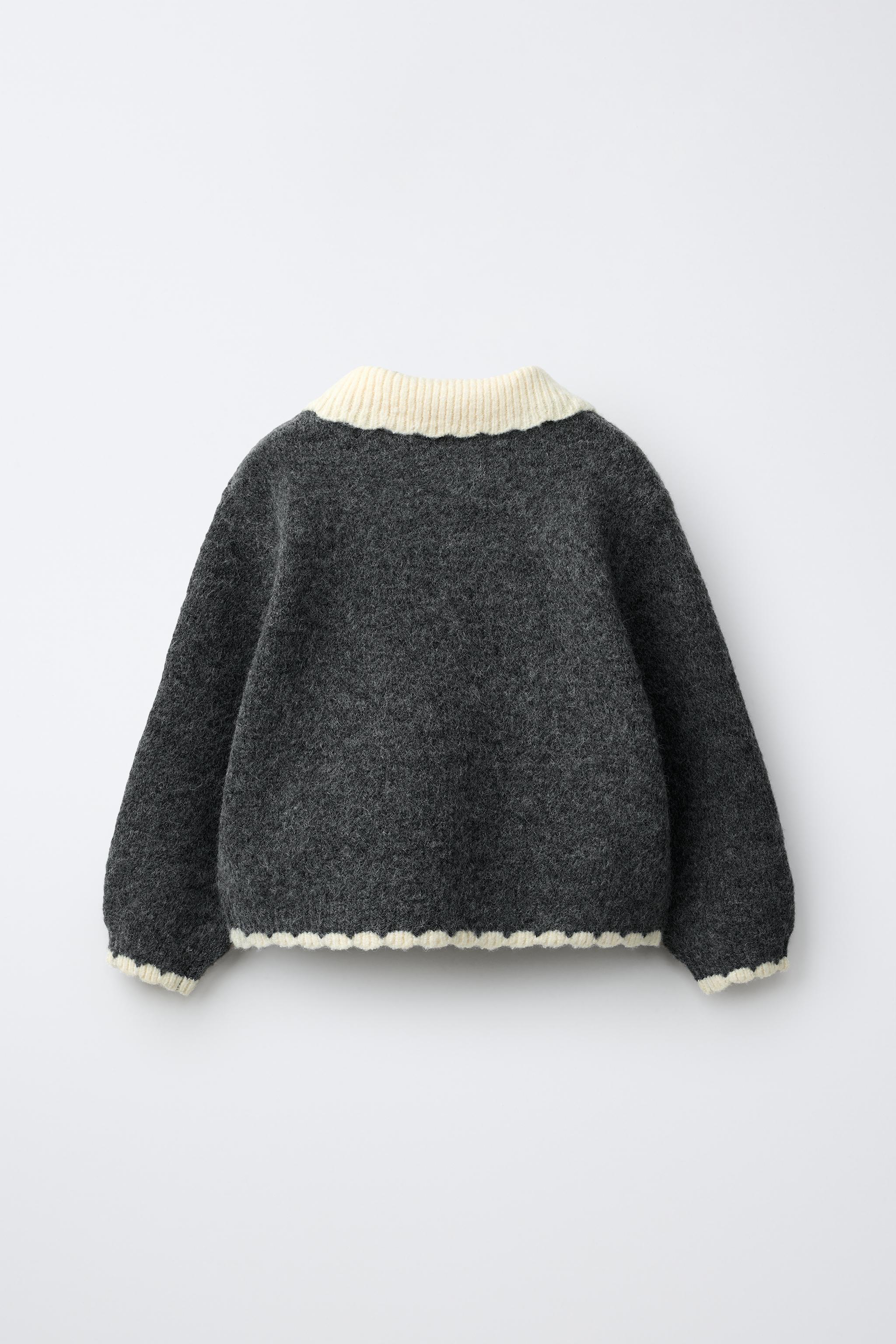 GILET EN MAILLE COL CLAUDINE