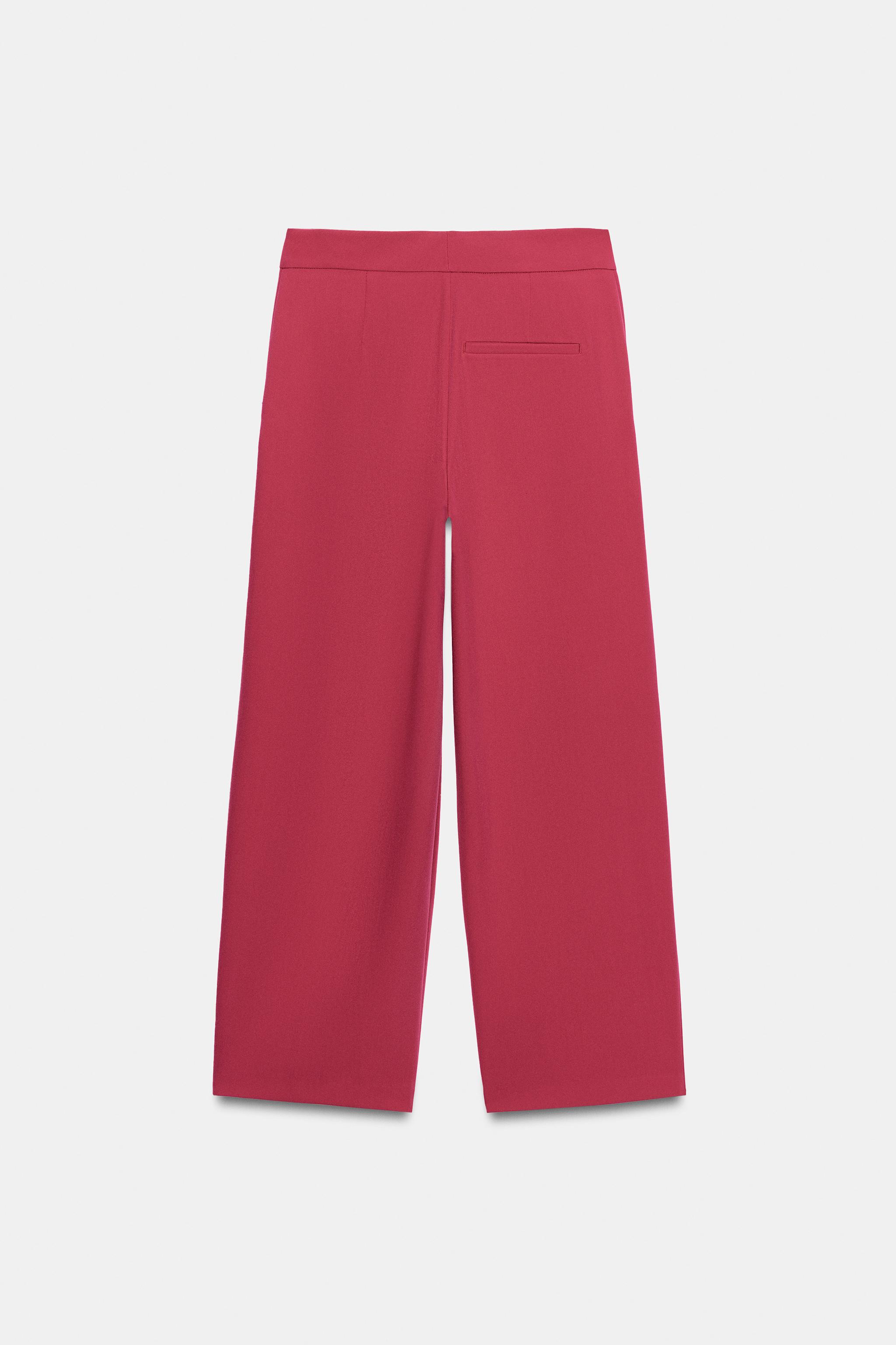 PLEATED TAPERED PANTS