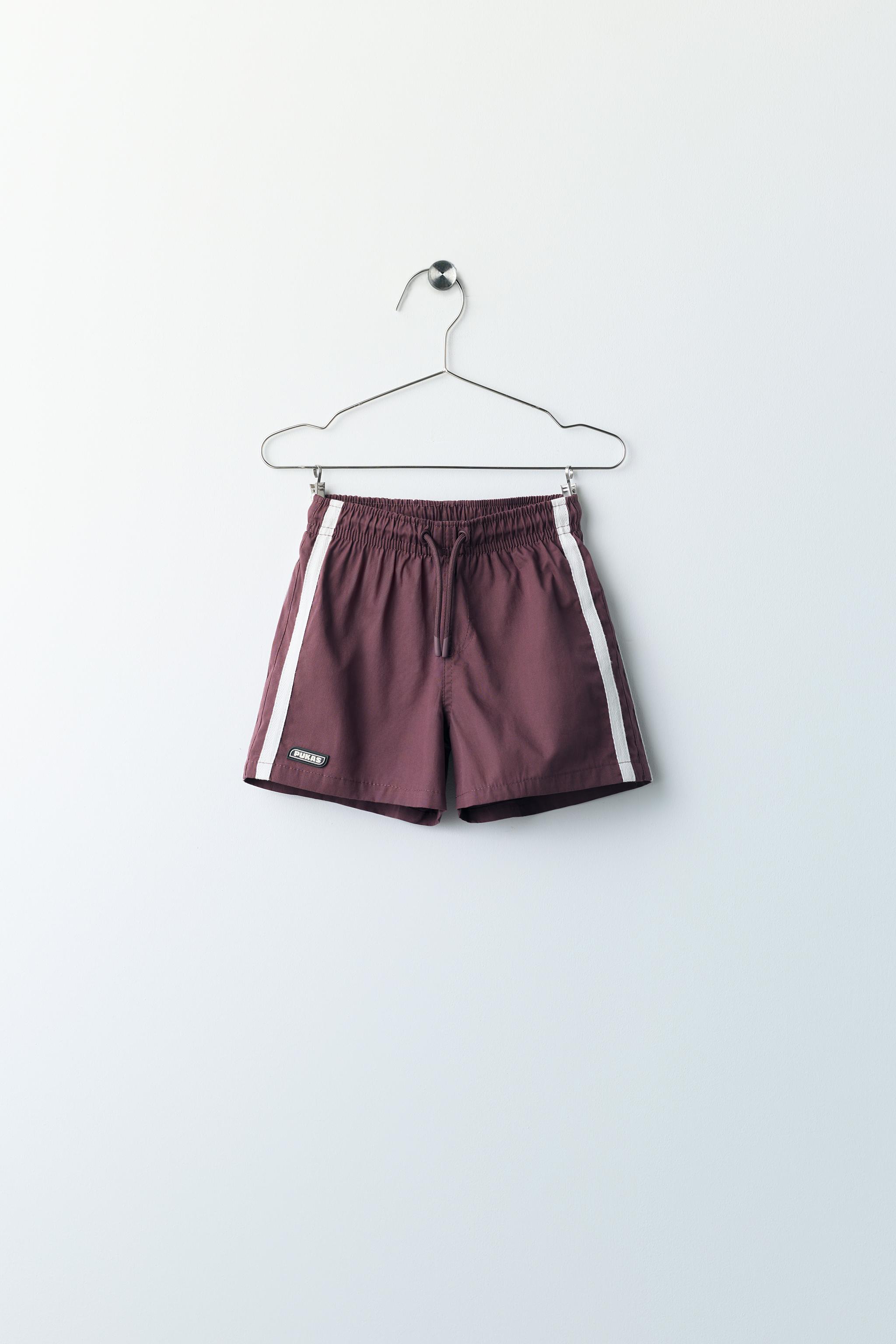 6-14 YEARS / PUKAS SURF SWIM SHORTS — Aubergine