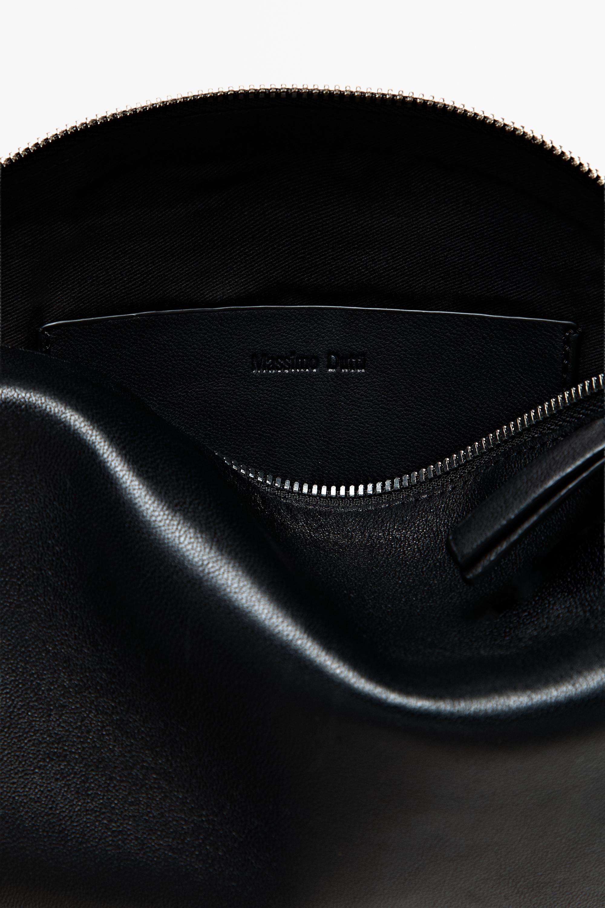 Sac à bandoulière en cuir nappa