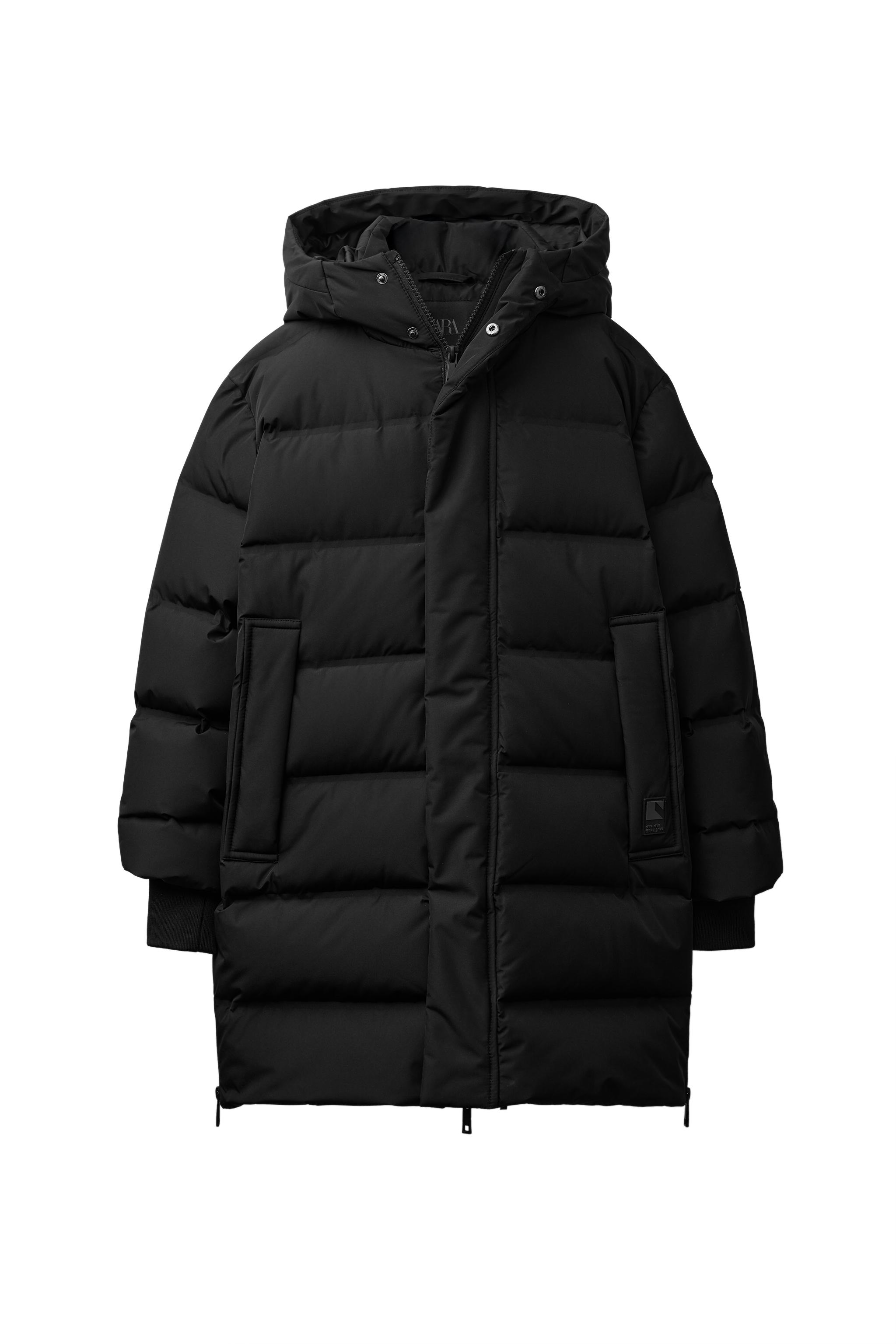 Manteau étoile Noir Zara Pour Bébé Fille 2-3 Ans - Taille 98 Cm - Manches Longues - Neuf Avec étiquettes