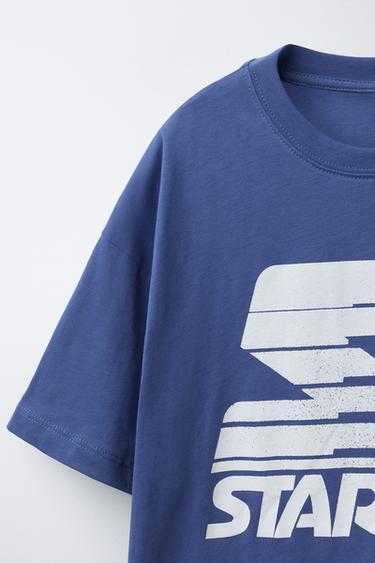 STARTER ® PRINTED LABEL T-SHIRT - Blue by Zara - Image 3