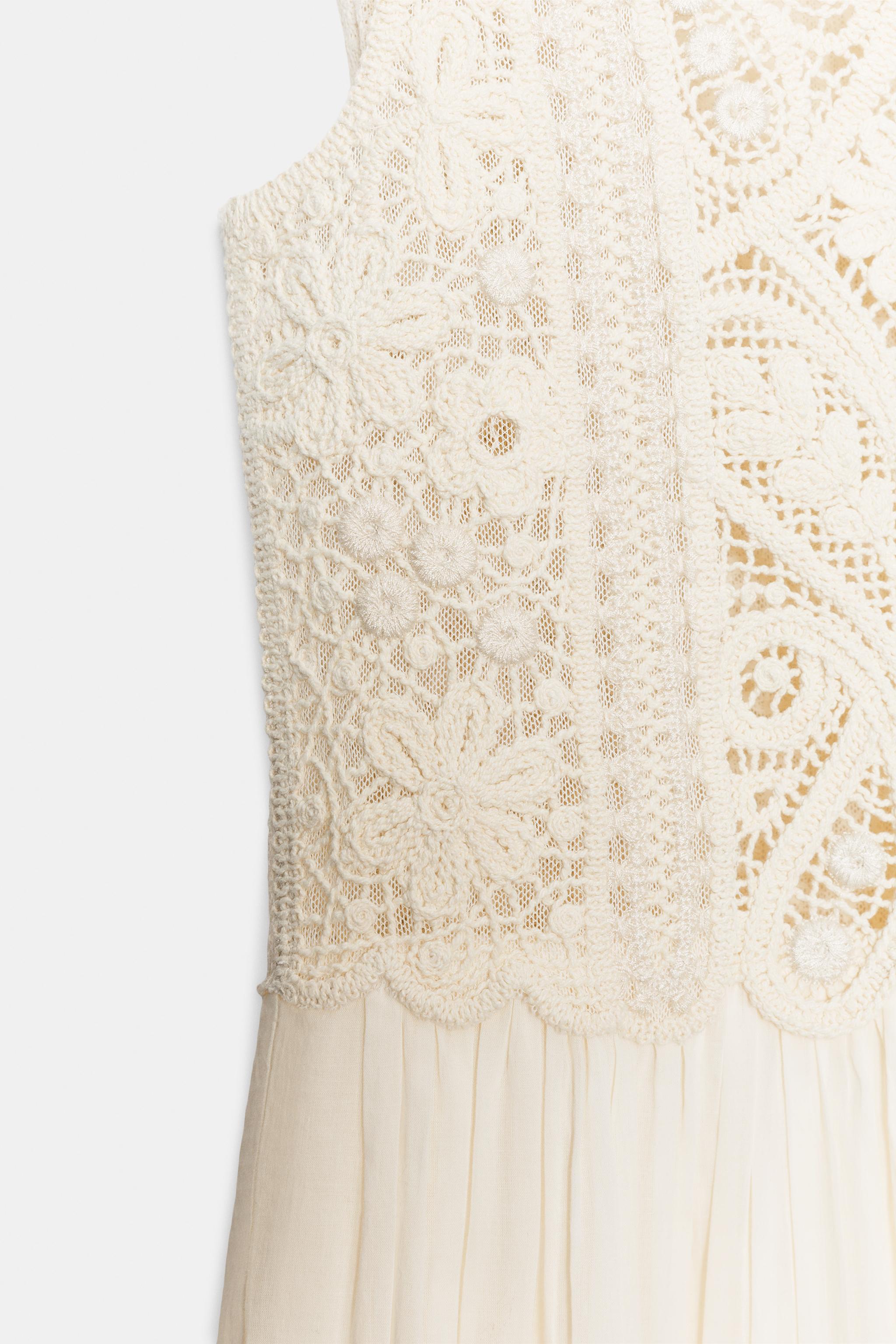 ROBE MI-LONGUE BRODÉE ZW COLLECTION
