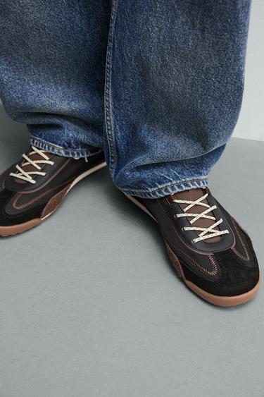 RETRO STYLE TRAINERS - Black by Zara - Image 2